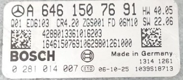 0281014007 A6461507691 1037383385 CR4.20 HW40.05 SW22.06 MB Sprinter 2.2cdi 129hp 2008 FULL.rar