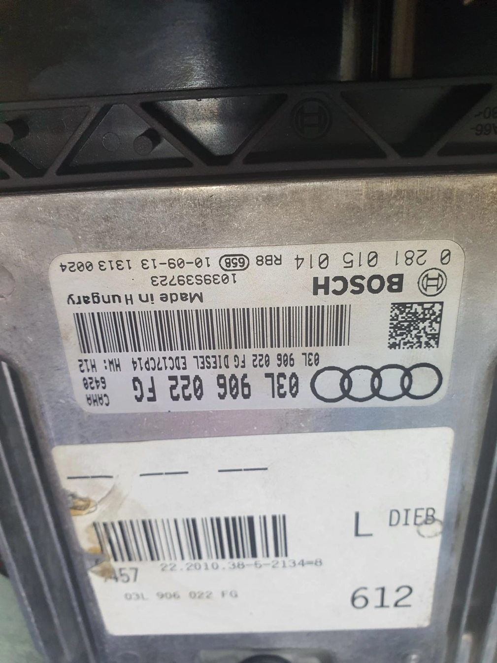 0281015014 03L906022FG 1037506126 EDC17CP14 AUDI A6 2.0TDI 170HP 2010Y ORI+noDPF noEGR ST1 MTgearbox BENCH FULL.7z