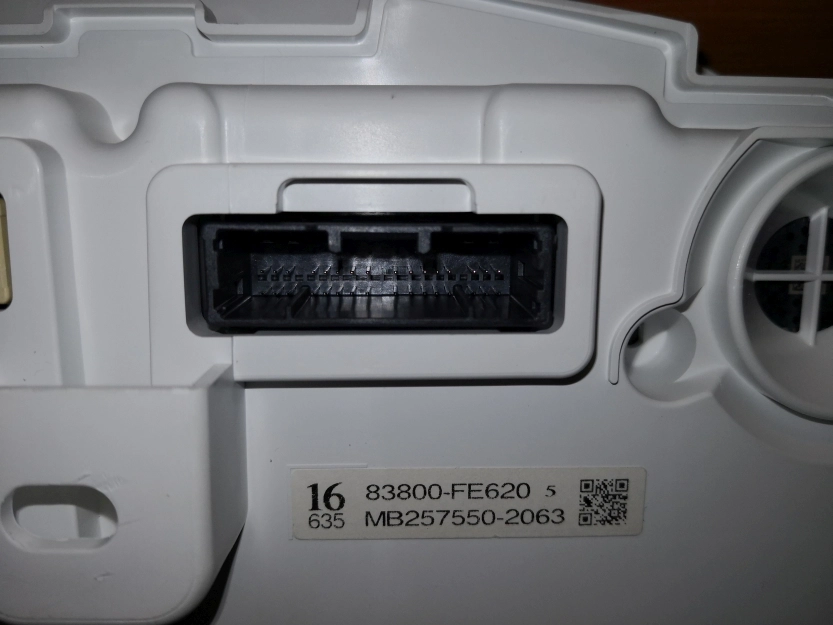83800-FE620 MB257550-2063 DASH TOYOTA COROLA 2019 S6J3001LSJ FULL.rar