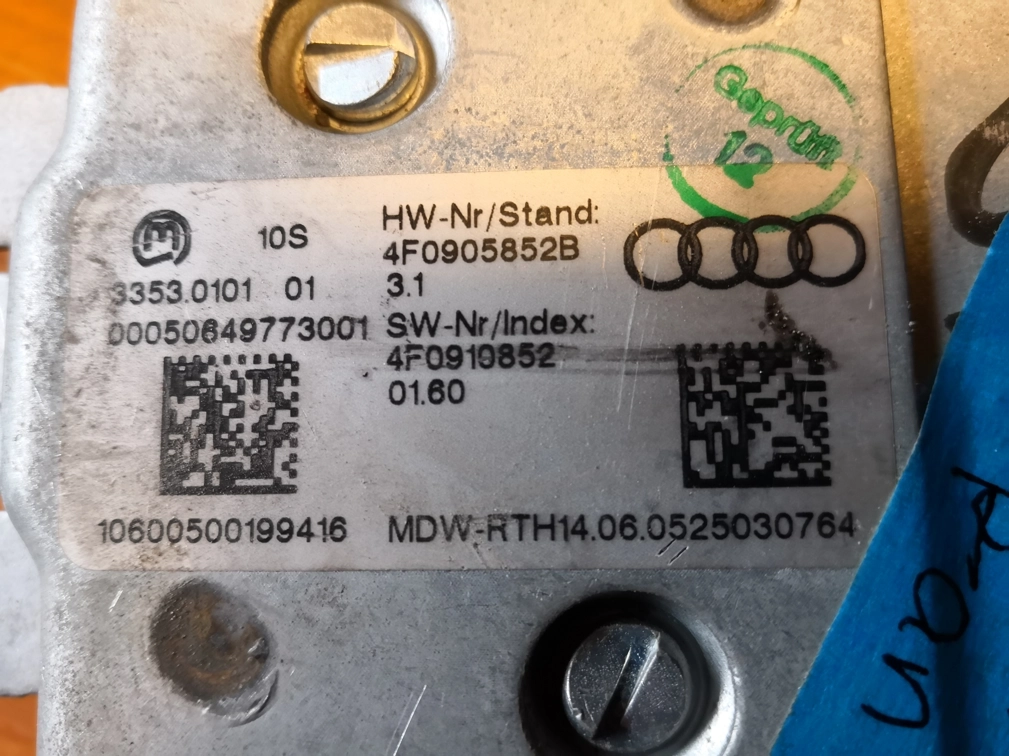 4F0905852B Steering Lock Module AUDI A6 2005Y 3L40K FULL.rar