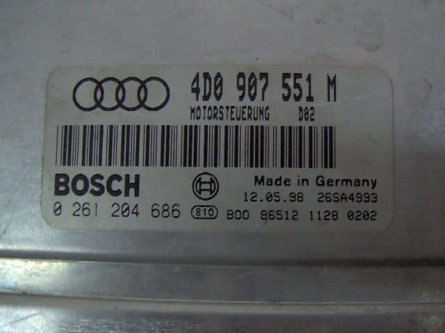 0261204686 4D0907551M AUDI A8 2.8i 1998Y 24C02 ORI+IMMOOFF EEP.rar
