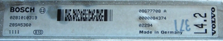 0281010319 08677708A 28SA5360 EDC15C11 Volvo 2,4D 96kW 2002y MTgearbox FULL.rar