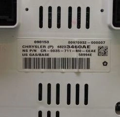 68233460AE DODGE CHRYSLER DASH 93RL76 EEP.rar