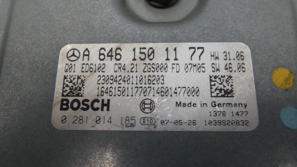 0281014185 A6461501177 CR4.21 HW31.06 SW46.06 1037386786 EDC16CP31 MB Vito 2.2CDI BDM FULL.7z