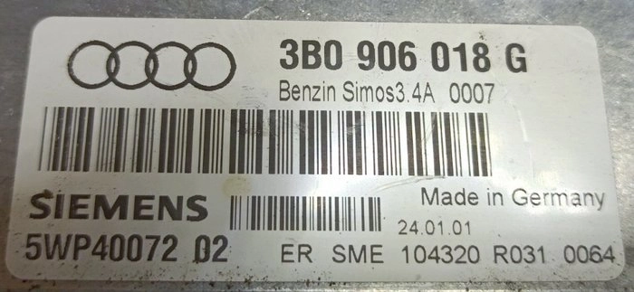 5WP40072 3B0906018G SIMOS3.4A Audi A4 1.6i FULL.rar