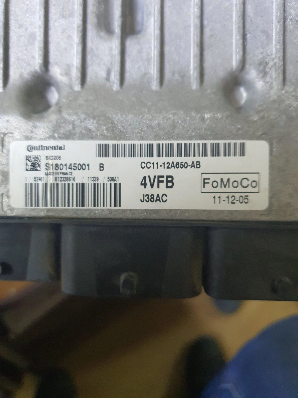 S180145001B CC11-12A650-AB SID208 Ford Trandzit 22D 92Kw 2012y MTgearbox OBD.7z