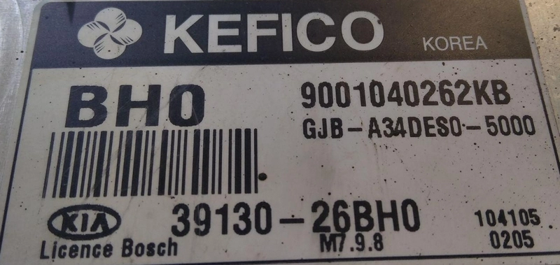 39130-26BH0 9001040262KB GJB-A34DES0-5000 M7.9.8 Kia Rio FLASH.rar
