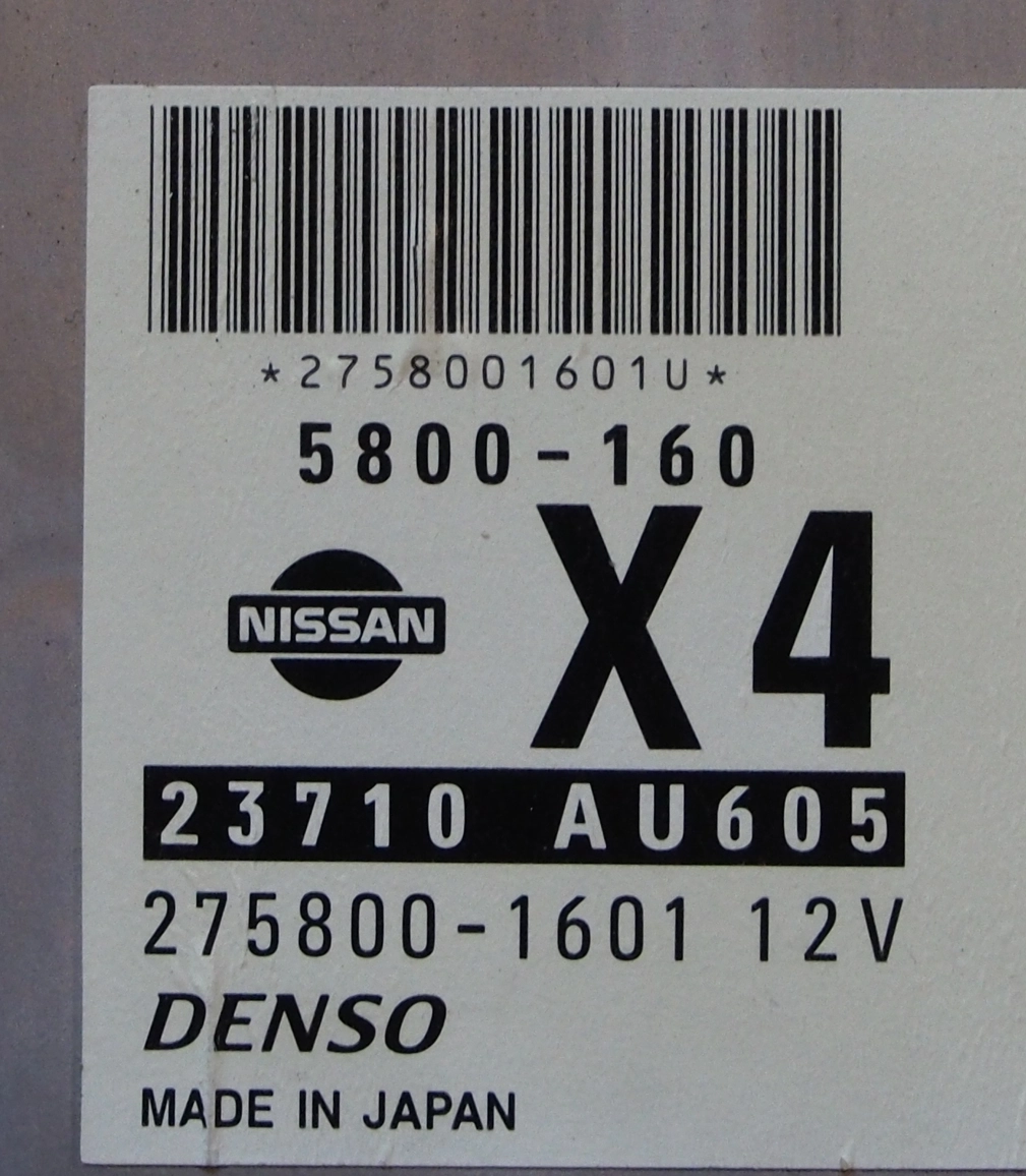 23710-AU605 275800-1601 5800-160 DENSO Nissan Primera 2.2D 93KW 2003 FULL.rar