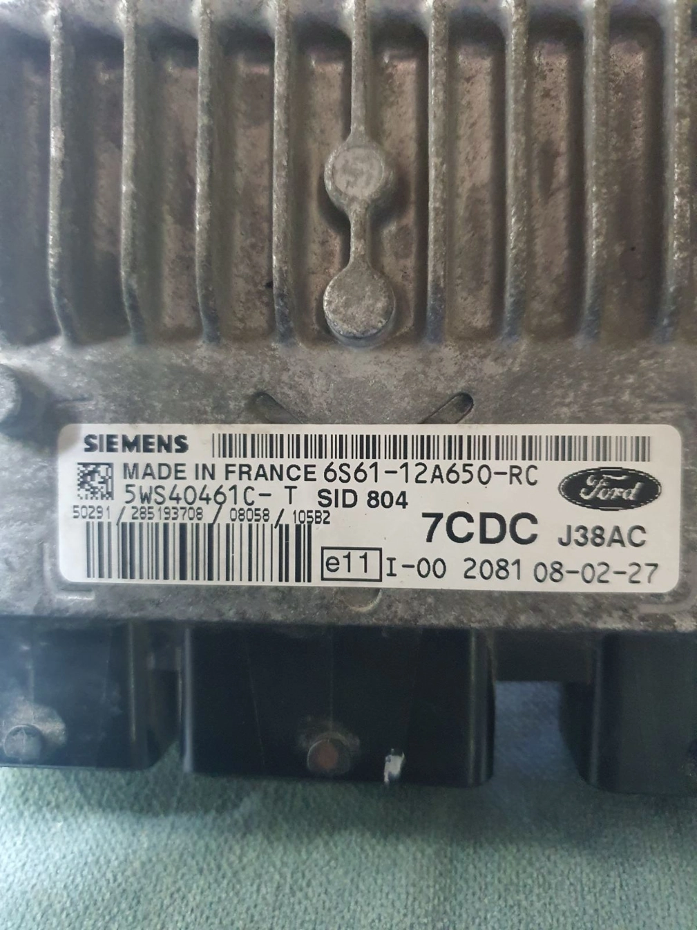 5WS40461C-T 6S61-12A650-RC SID804 FORD FUSION 1.4TDCI 2006Y AM29F400BB ATgearbox FLASH.7z