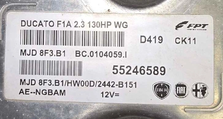 55246589 MJ8F3H 8F3.B1 HW00D 2442-B151 Fiat Ducato 2.3D FLEX FULL.rar