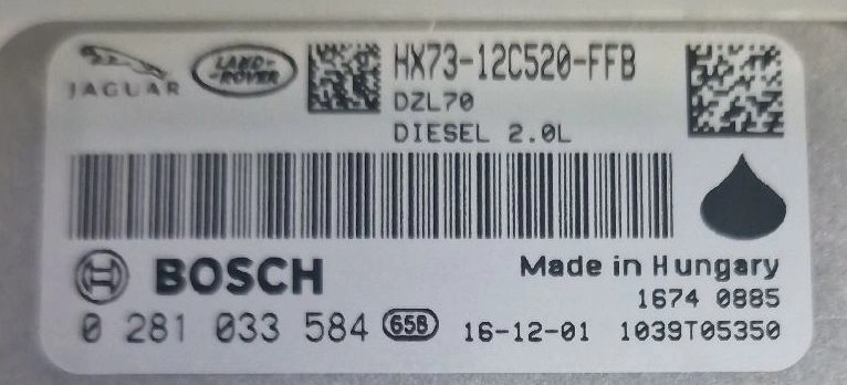 0281033584 HX73-12C520-FFB 10SW034879 034879 EDC17C08 DISCOVERY SPORT 2015 2.0 AJ200 FLEX FULL.rar