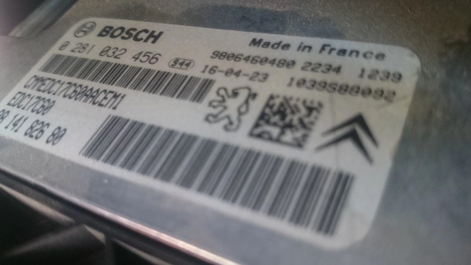 0281032456 9814182680 9806460480 1037555072 EDC17C60 Peugeot Partner B9 1.6HDI BHY 2016 FULL.rar