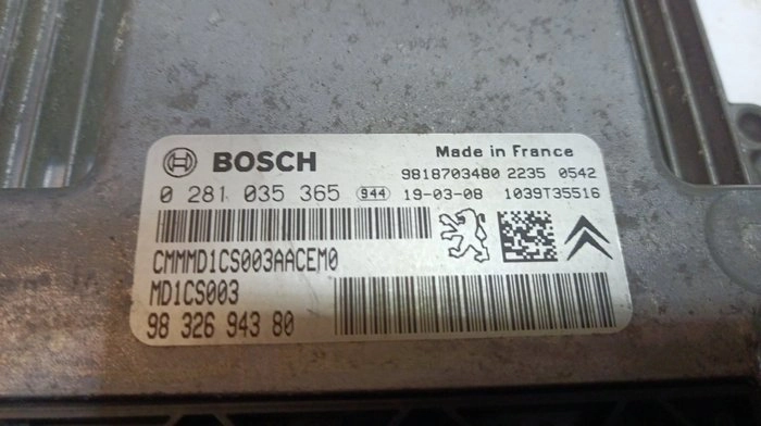 0281035365 9832694380 10SW068212 MD1CS003 Opel Grandland X 1.5D ORI+noSCR BENCH FULL.rar
