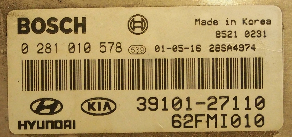 0281010578 39101-27110 1037360400 EDC15c3 Hyundai Trajet CRD FULL.rar
