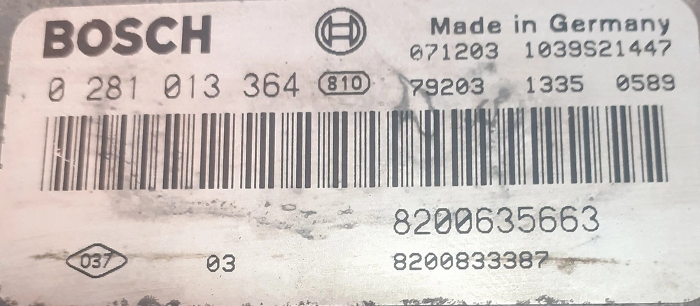 0281013364 8200635663 8200833387 1037388162 EDC16C36 Renault Master 2.5DCI BDM FULL.rar