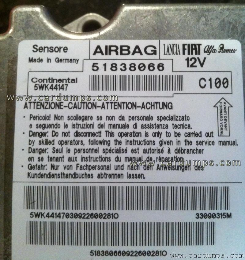51838066 FIAT PUNTO 95320 CRASH+CLEAR SRS.rar