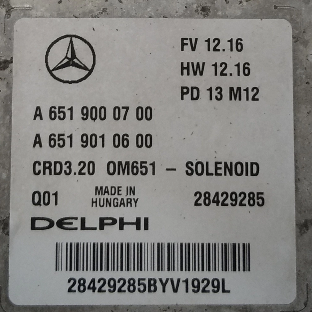 A6519000700 A6519010600 6519021602 CRD3.20 OM651-Solenoid 28429285 FV12.16 HW12.16 6519032337 DELPHI MB Sprinter 2.2CDI FULL.rar