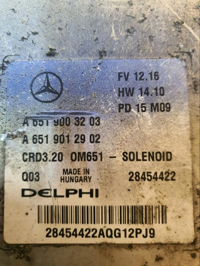 A6519003203 A6519012902 28454422 CRD3.2 SOLENOID MB W906 2.2CDI 2015Y ORI+noDPF noEGR BOOT FULL.rar