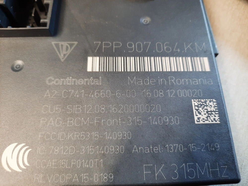 7PP.907.064.KM A2-C741-4660-6-00 BCM Porshe Cayen 2017 USA HYBRID 9S12XEP100 1N35H MRPPAD FULL.rar