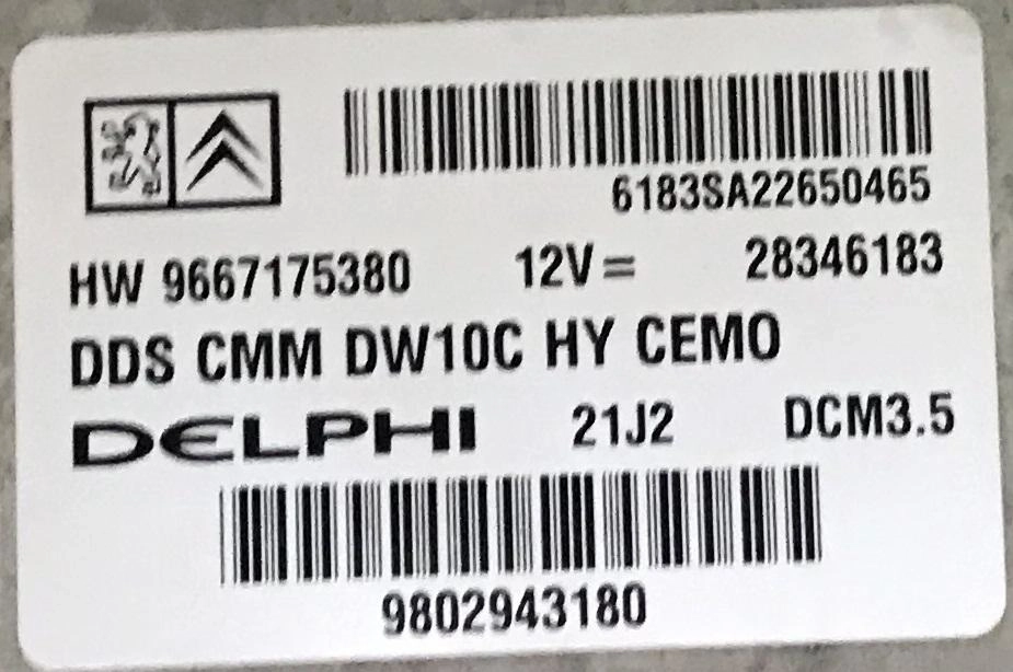9667175380 28346183 DDS CMM DW10C HY CEMO DCM3.5 PEUGEOT508 RXH 2.0HDI 2012Y ATgearbox BOOT FULL.rar