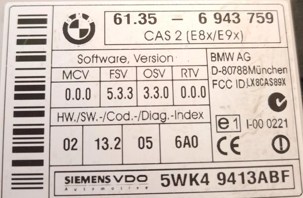 61.35-6943759 5WK49413ABF CAS2 BMW 2.0D MTgearbox 2K79X VVDI FULL.rar