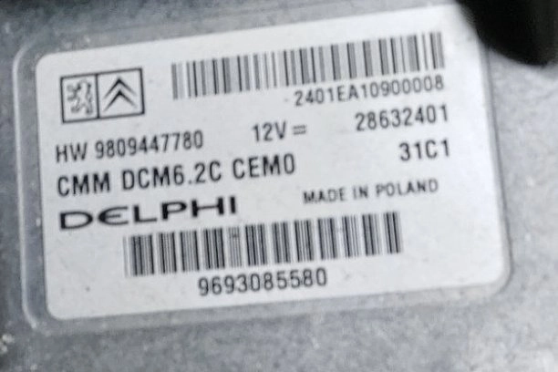 9809447780 28632401 9809447780 9693645180 DCM6.2C Citroen Jumper 2.0D 2018 120kw ORI+noSCR noEGR FLASH.rar