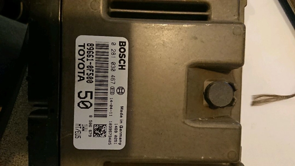 0281030467 89661-0F500 1037540646 EDC17C73 Toyota Verso 1.6D 2014y MTgearbox BENCH FULL.rar