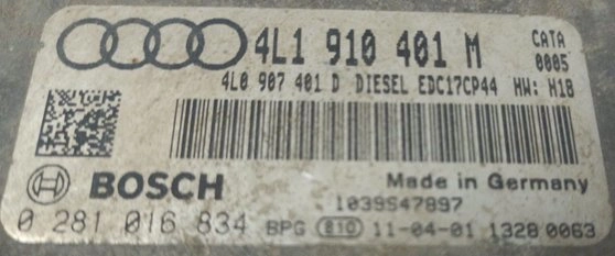 0281016834 4L1910401M 4L0907401D 1037514682 EDC17CP44 Audi Q7 3.0TDI CATA 2011 ORI+ST1 BENCH FULL.rar