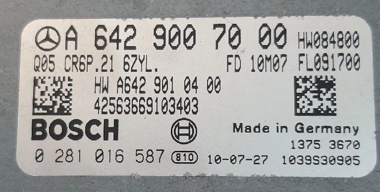 CR6Bin5-642-6HN0-164WA-155kW-EU6-ME11 01 1037516378 0281016587 A6429007000 CR6P.21 A6429010400 EDC17CP10 MB ML166 350CDI 155kW ORI+noSCR FLEX BENCH FULL.rar