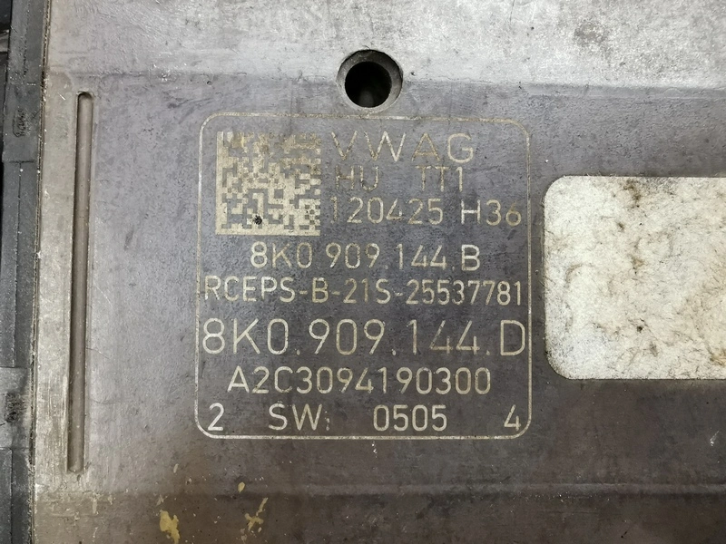 8K0909144D 8K0909144B A2C3094190300 SW0505 Power Steering Module Audi A5 12y 70F3483 incircuit FULL.rar
