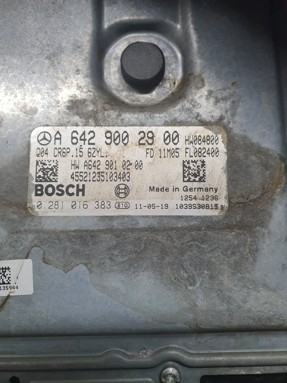0281016383 A6429002900 10SW043836 043836 EDC17CP10 CR6P.15 MB W212 3.0CDI ATgearbox ORI+st1 BENCH FULL.rar
