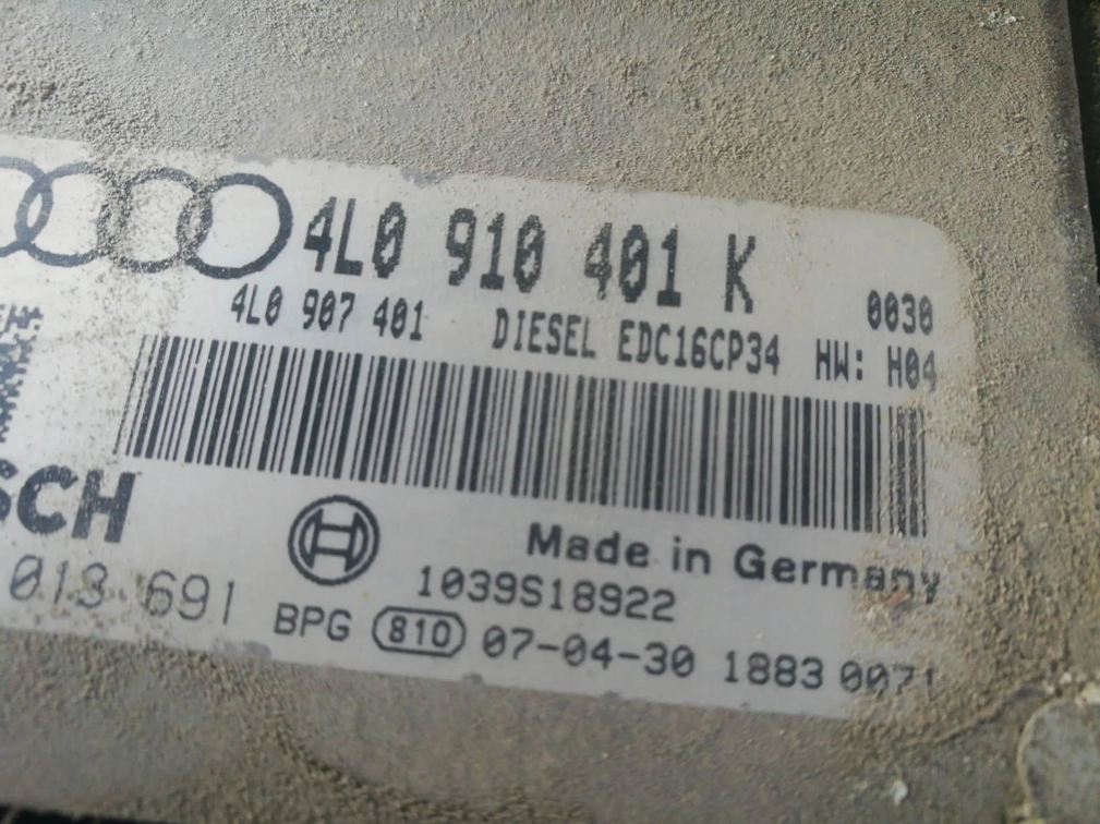0281013691 4L0907401K 1037383723 EDC16CP34 AUDI Q7 3.0TDI 2008Y ATgearbox OBD.7z