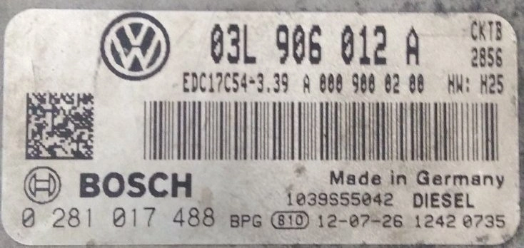 0281017488 03L906012A 1037536222 EDC17C54 VW Crafter 2.0TDI CKTB ORI+noDPF noEGR BENCH FULL.rar