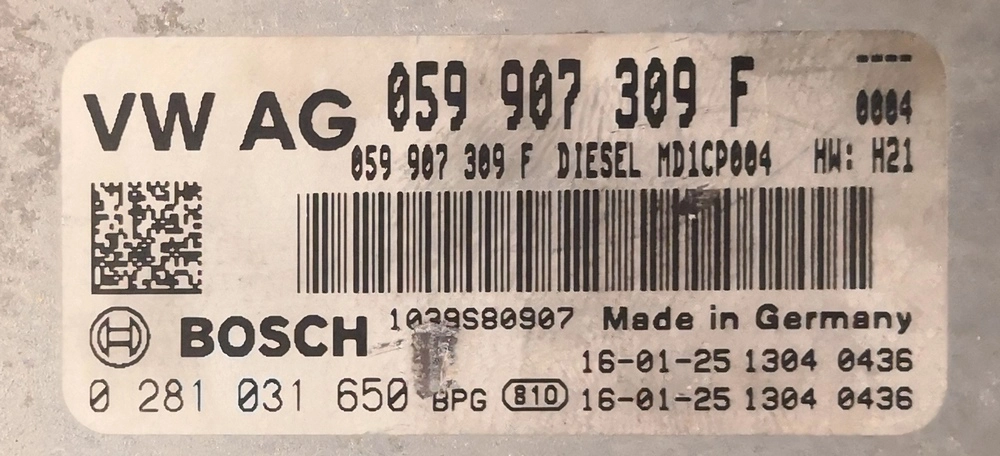 0281031650 059907309F 8W0907401E 0003 002854 10SW002854 MD1CP004 Audi A4 3.0DI 200kW CRTC ORI+noDPF noSCR FLEX BENCH FULL.rar