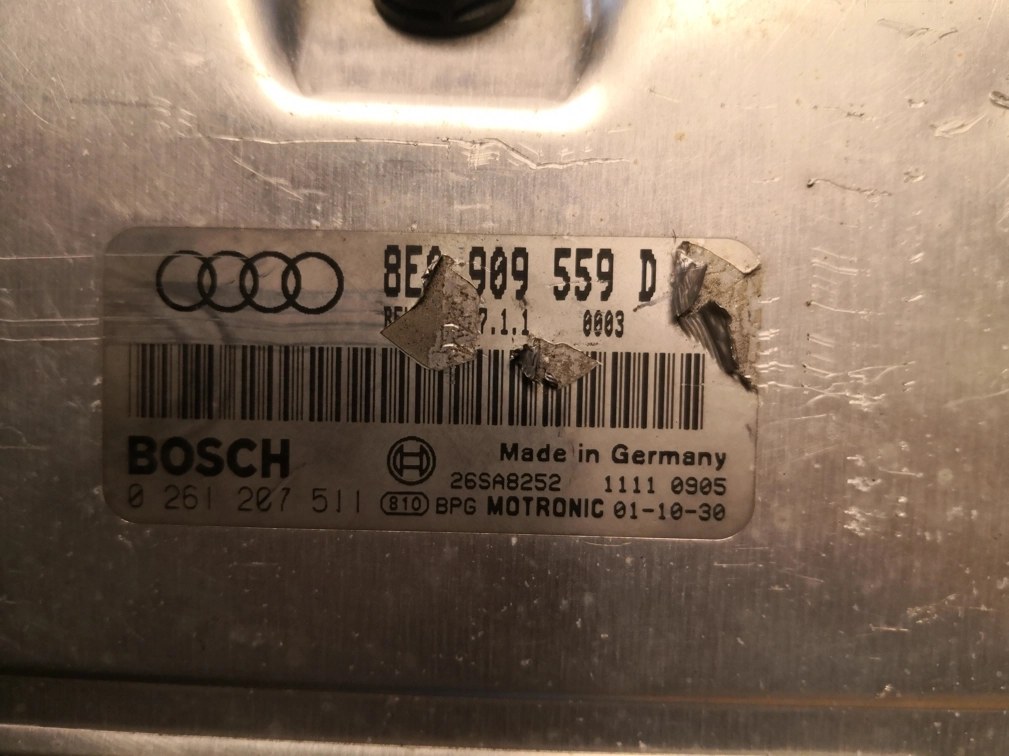 0261207511 0261207794 8E0909559E 8E0909559D 1037367215 ME7.1.1 Audi A4 3.0i ATgearbox ORI+IMMO OFF FULL.rar