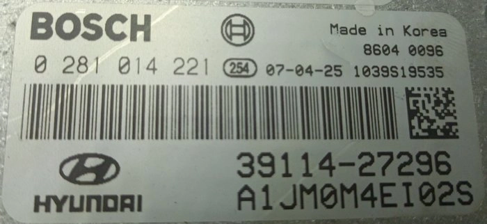 0281014221 39117-27296 A1JM0M4EI02S 1037384599 EDC16C39 Hyundai Tucson 2.0D ORI+noDPF noEGR st1 BENCH FULL.rar