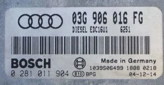 0281011904 03G906016FG 1037371384 EDC16U1 Audi A3 2.0TDI 140HP XPROG ATgearbox BDM FULL.rar