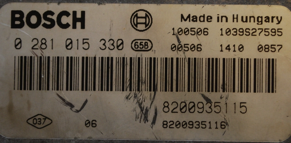 0281015330 8200935115 1037394561 EDC16C36 Opel Vivaro 2.0DCI BDM FULL.rar