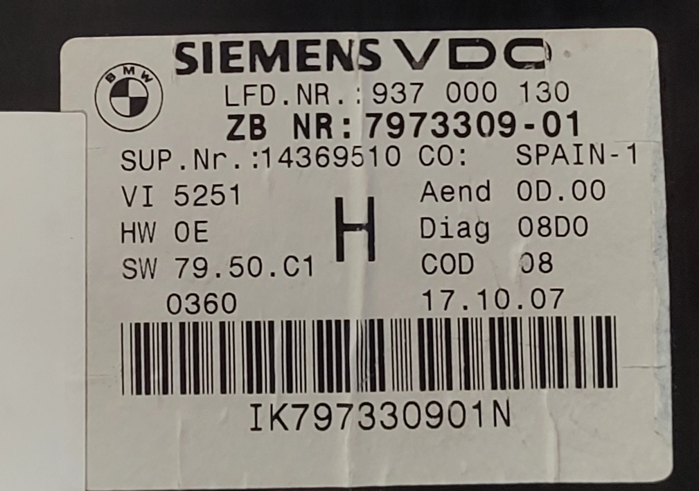 7973309-01 937000130 14369510 DASH BMW E9X ALPINA 35080 EEP.rar