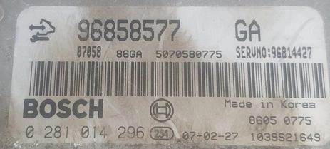 0281014296 96858577 1037387622 EDC16C39 Chevrolet Captiva 2.0D 110kW ATgearbox KTAG BDM FULL.rar