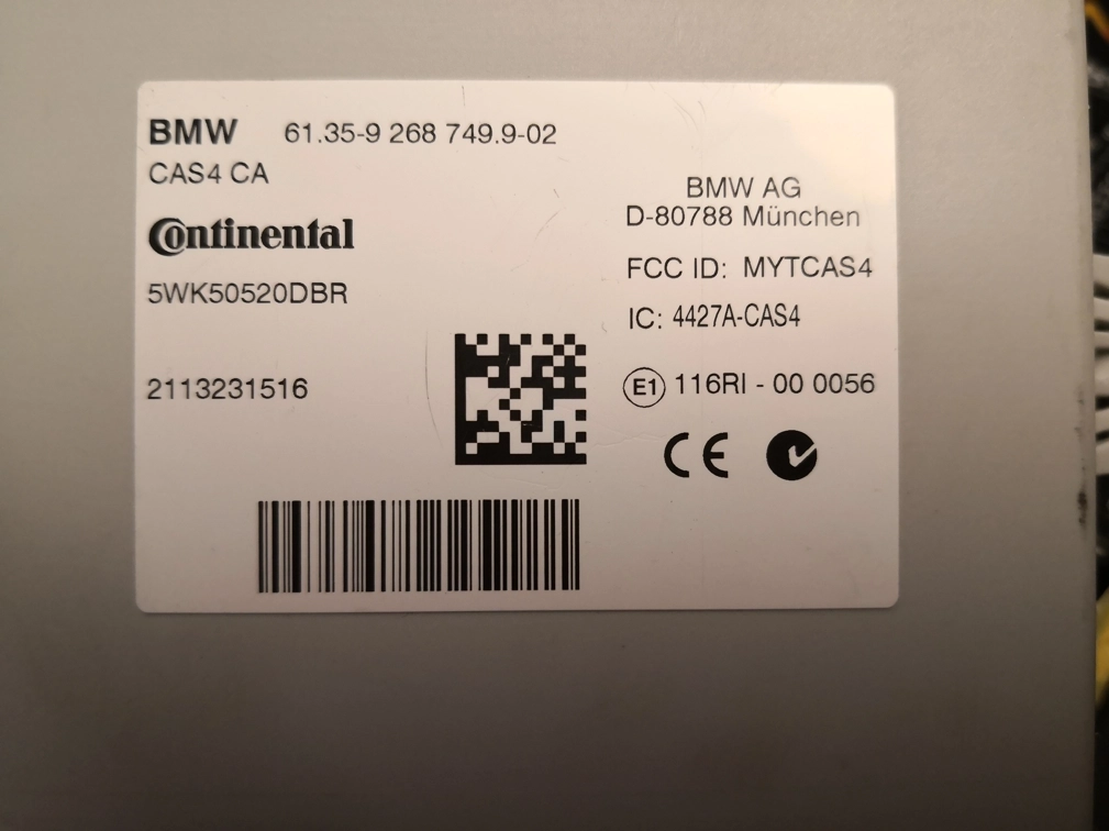 61.35-9268749.9-02 5WK50520DBR CAS4 BMW F11 XEP100 FULL.rar