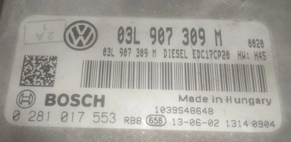 0281017553 03L907309M 5604 1037535316 EDC17CP20 VW T5 2.0TDI MTgearbox boot FULL.rar