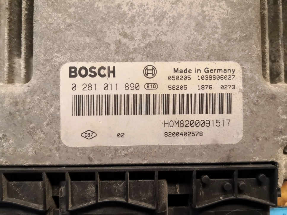 0281011890 8200091517 1037370878 EDC15C3 Opel Vivaro 2.5D 84kw 2006 MTgearbox ORI+virgin FULL.rar