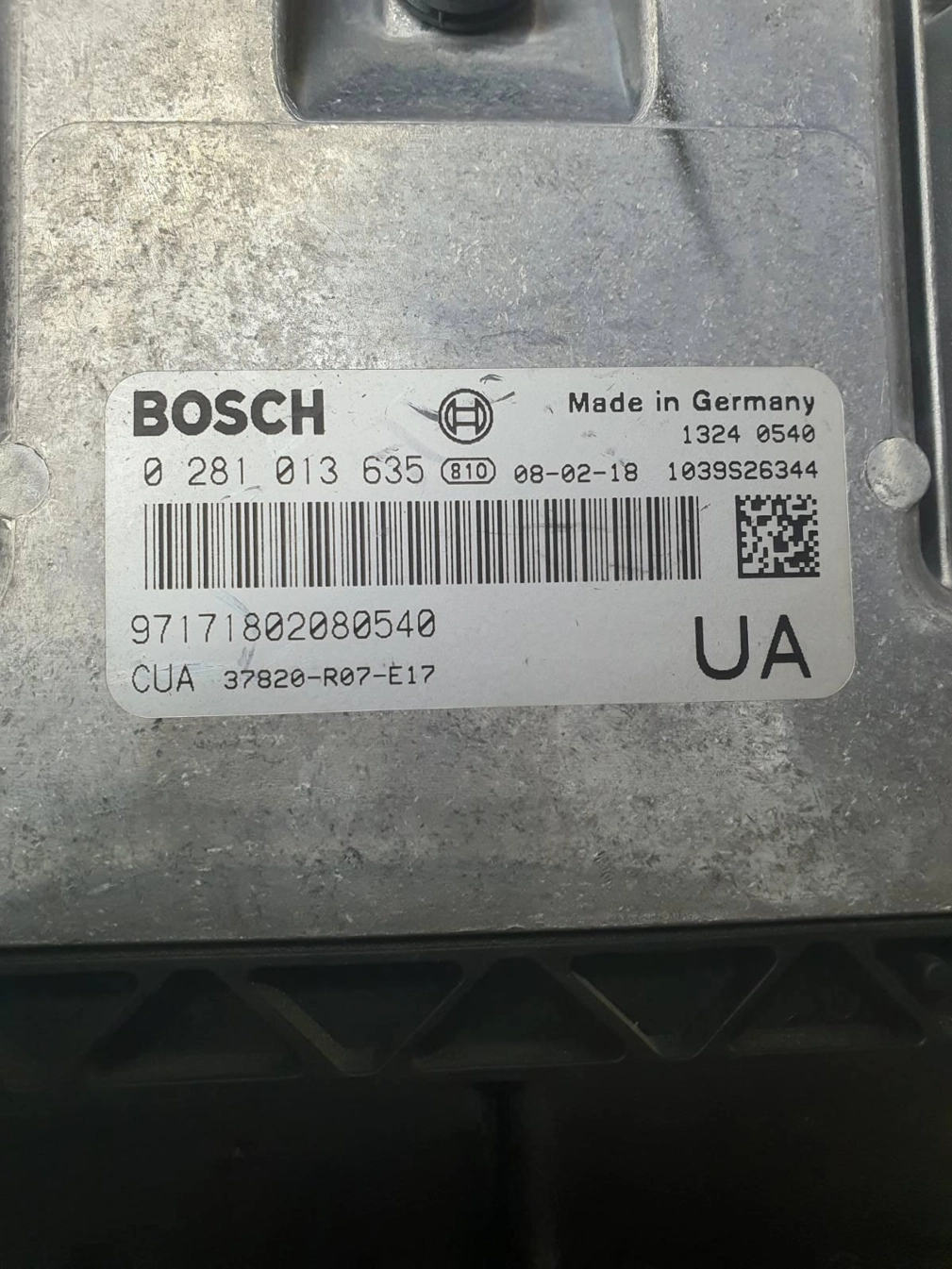 0281013635 37820-R07-E17 1037528453 EDC16C31 Honda CRV 2008 2.2d MTgearbox 103kW BDM FULL.7z