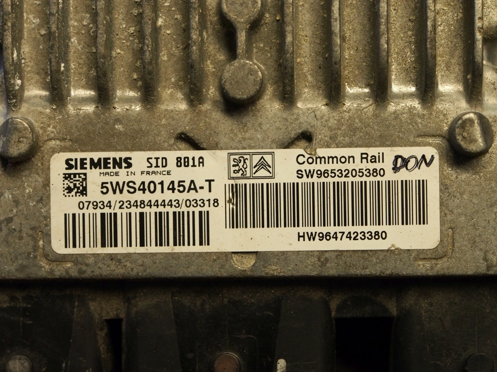 5WS40145A-T 9653205380 SID801A PEUGEOT 307 2.0 HDI 2007Y FULL.rar