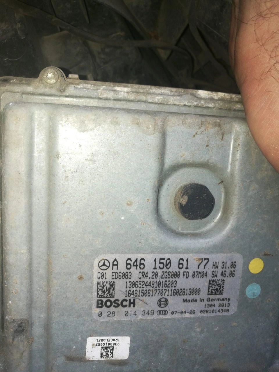 0281014349 A6461506177 1037386784 EDC16CP31 MB W906 2.2CDI OBD.rar