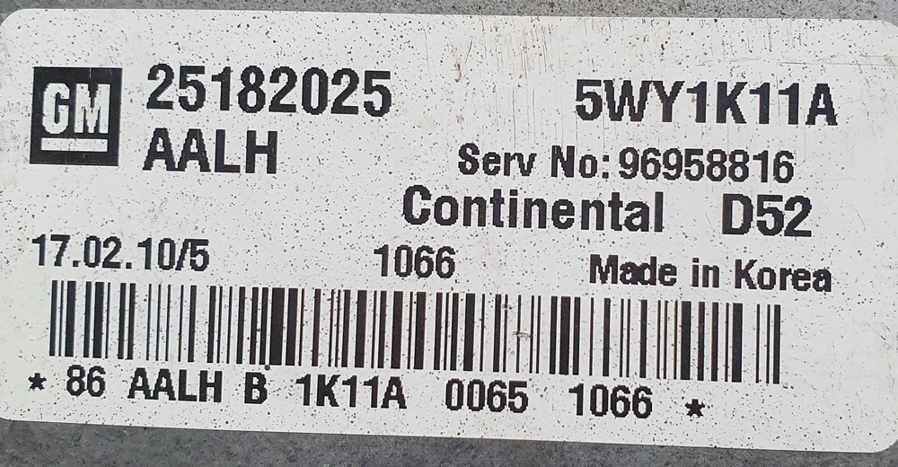 25182025 5WY1K11A 96958816 86 AALH B 1K11A 0065 1066 D120000000000 CONTD52 Chevrolet Spark FULL.rar