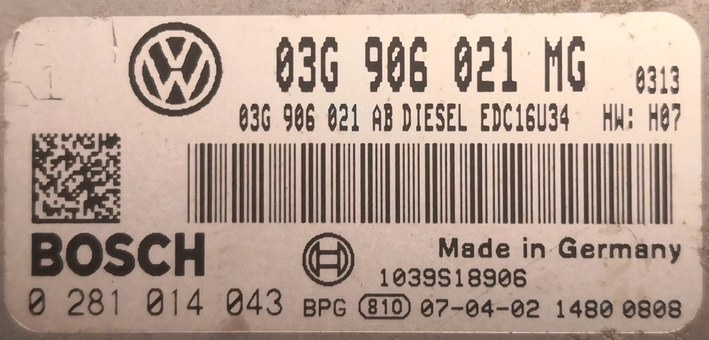 0281014043 03G906021MG 03G906021AB 1037383708 EDC16U34 VW Touran 1.9TDI 77kw MTgearbox 2006y BDM FULL.rar
