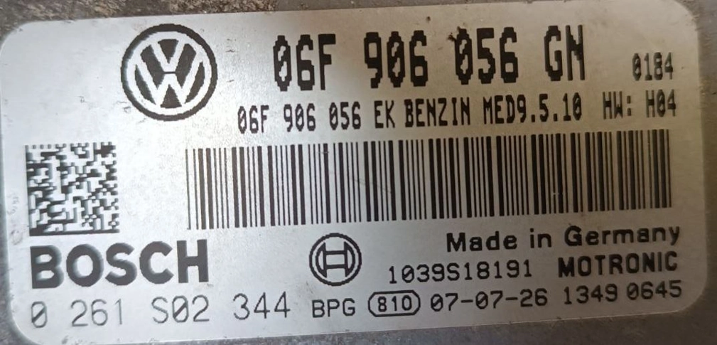 0261S02344 06F906056FB 1037397237 MED9.5.10 VW PASSAT 2.0FSI 110KW 2008Y BENCH FULL.rar