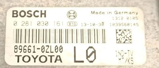 0281030161 89661-0ZL00 1037536735 EDC17CP07 Toyota Corolla 1.4D 2014 ORI+noDPF+noEGR BENCH FULL.rar